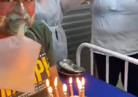 Morre paciente que comemorou aniversário em ala de Covid-19