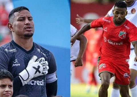 Manauara anuncia goleiro Gabriel Félix, ex-Vasco, e volante Matheus Norton, ex-Fluminense