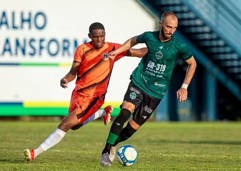 Série D: Kaio Wilker sofre lesão no tornozelo e desfalca o Manaus