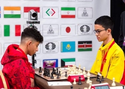 Atleta do Amazonas representa o Brasil em campeonato de xadrez na Itália