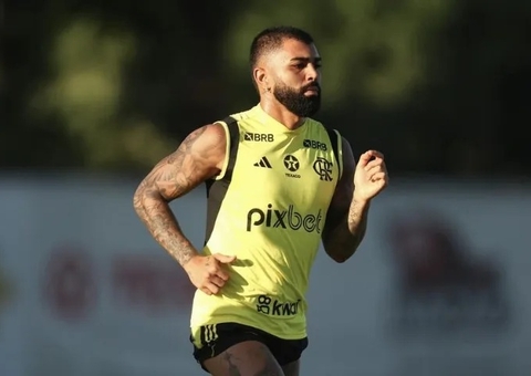 Gabigol faz treino completo e Flamengo espera força máxima para semifinal