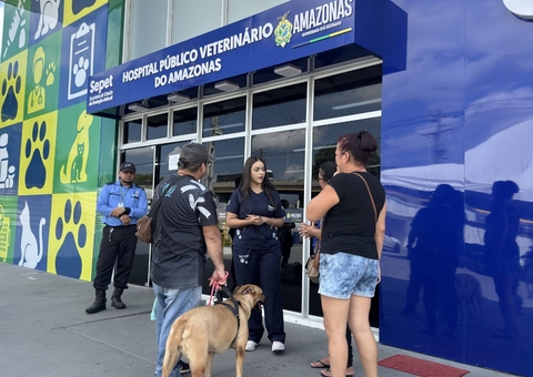Em três meses, Hospital Público Veterinário realiza 127 mil atendimentos no Amazonas