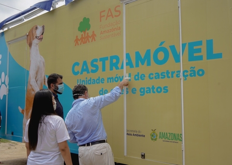 'Castramóvel' realiza castração de cães e gatos a partir de agosto em Manaus