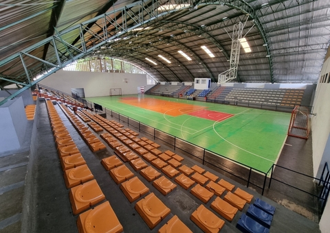 Ginásio Renné Monteiro é sede do Campeonato Amazonense de Futsal Sub-15