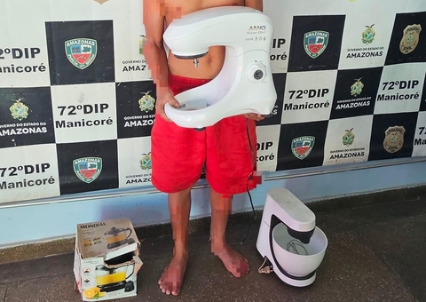 Vizinho é preso por invadir e roubar casa de mulher em Manicoré