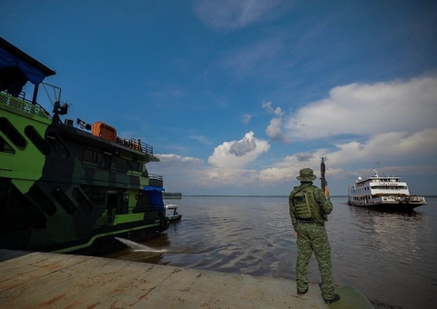 Base Arpão 2 combate criminalidade na calha do rio Negro