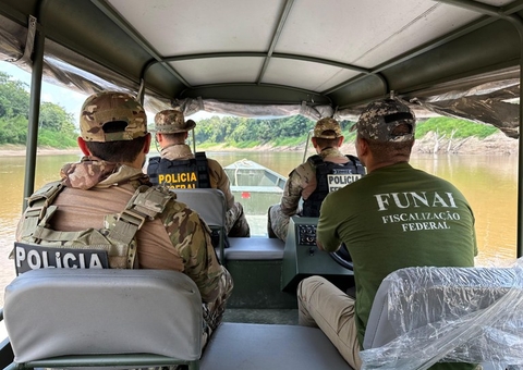PF realiza ação em terras indígenas no Vale do Javari