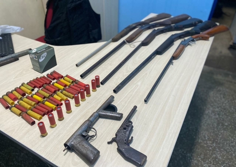Agricultor é preso com várias armas de fogo e munições no Amazonas