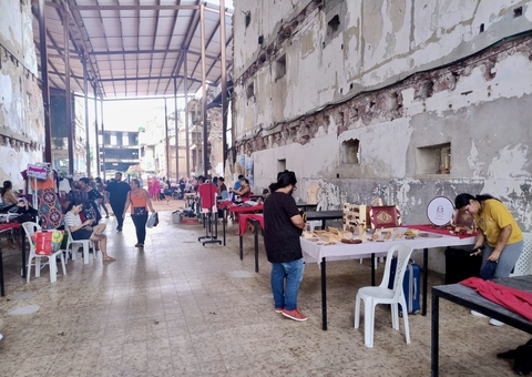 Mercado de Origem recebe espetáculo do Circo Caboclo e bazar com peças a partir de R$ 1