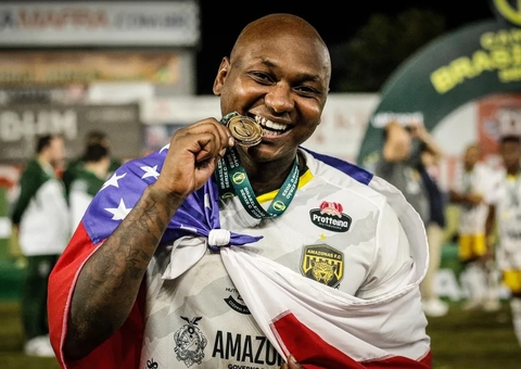 Natural do Rio, artilheiro da Série C pelo Amazonas, Sassá receberá título de cidadão amazonense