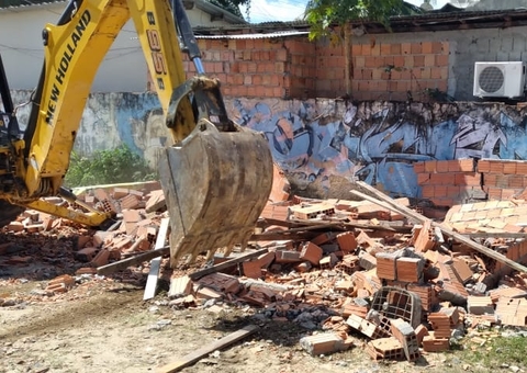 Em 6 meses, 16 construções irregulares foram demolidas em Manaus