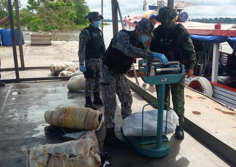 Mais de 300 quilos de pirarucu ilegal são apreendidos no Amazonas