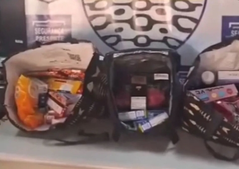 Mulher é presa após furtar R$ 1,4 mil em produtos de supermercado no Rio