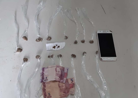 Jovem preso por tráfico tenta subornar PM's e delegado no Amazonas