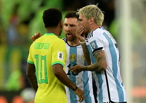 Ex-PSG critica Messi após discussão com Rodrygo