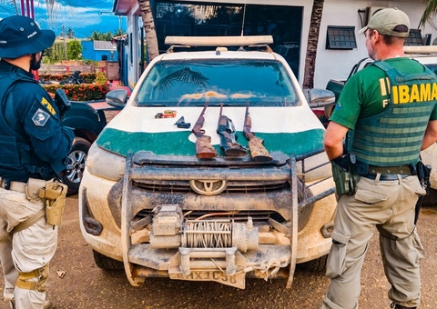 Homens são preso com arsenal em rodovia no Amazonas