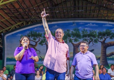 Omar faz o 'L' e participa de convenções da aliança entre PT, PV e PCdoB