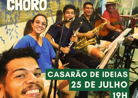 Camerata de Choro Ambé apresenta “Um Cesto de Choro” no Casarão de Ideias