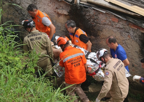 Segunda vítima de soterramento na Redenção é resgatada dos escombros