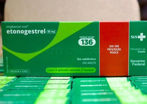 Governo recebe 100 mil unidades do Implanon que serão ofertados pelo SUS