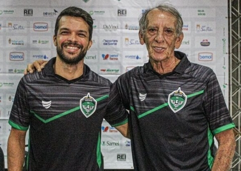 Manaus FC apresenta técnico Aderbal Lana, e Márcio Passos como gerente de futebol para 2024