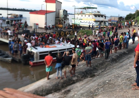 PM diz que encontrou armas em barco de supostos piratas de rio em Japurá