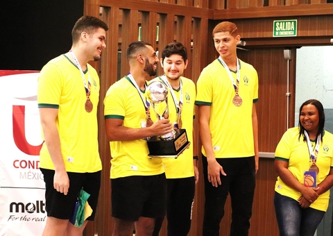 Pan-Americano: basquete da Nilton Lins traz medalha de bronze para o Brasil