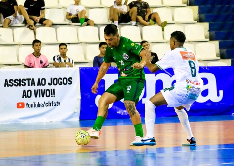 Estrela do Norte/Manaus Futsal empata com Campo Largo-PI e joga semifinal da Taça Brasil