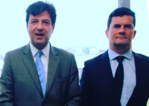 Mandetta e Moro almoçam juntos para definir candidatura à presidência