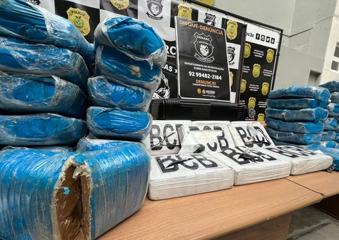 Cocaína peruana apreendida em Manaus abasteceria zona sul, diz polícia
