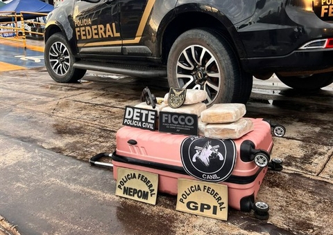 PF prende amazonense com mala cheia de drogas em navio no Amapá