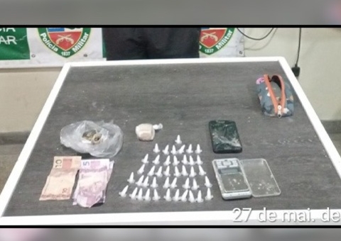 Com medo da polícia, homem acaba preso por tráfico de drogas em Manaus