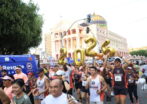 Corrida do Teatro Amazonas celebrou 128 anos do maior patrimônio histórico e cultural do estado