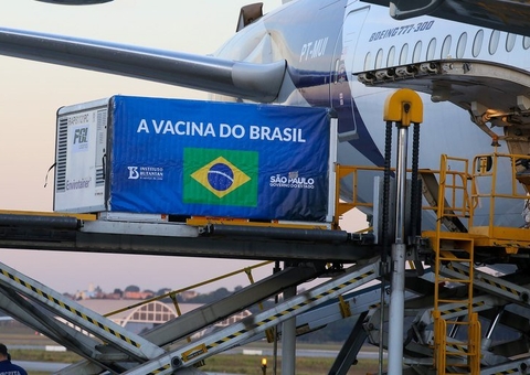 Butantan recebe insumos para produção de 5 milhões de doses da Coronavac