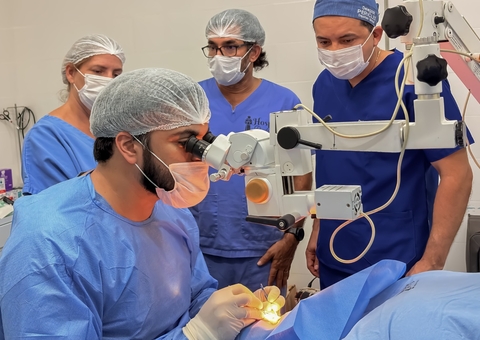 Mutirão de cirurgias oftalmológicas realiza atendimentos em Parintins