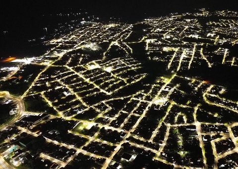 Coari conclui modernização e ganha mais de 4,5 mil novos pontos de iluminação