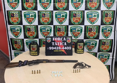 Após ameaçar motorista de aplicativo com rifle, jovem é preso em Manaus