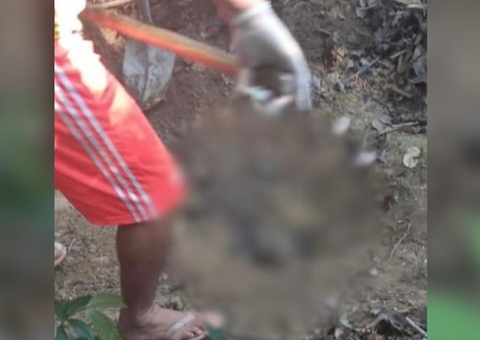 Filho reconheceu idoso achado em cova por causa de presente que ele usava