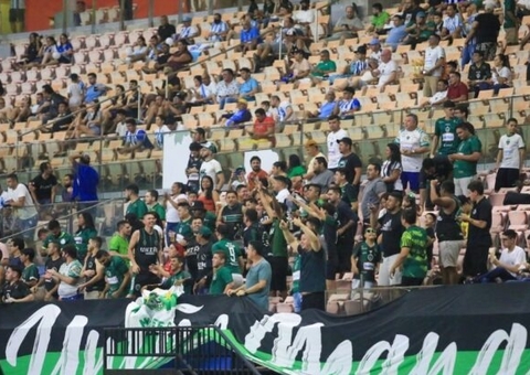 Com meia-entrada a R$ 20, Manaus inicia venda de ingressos para duelo contra o Humaitá-AC
