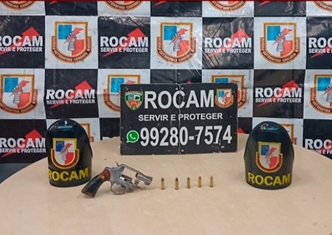 Após denúncia, homem é preso com arma e admite ser de facção criminosa em Manaus