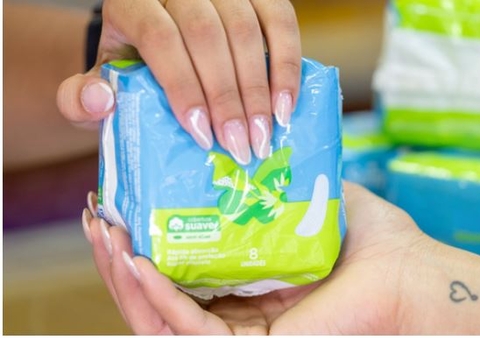 Estudantes de baixa renda têm direito a absorventes gratuitos