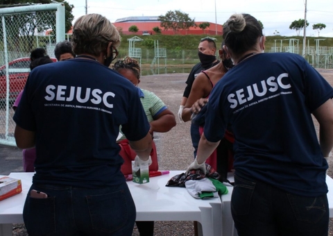 Sejusc faz contratação de profissionais para abrigo emergencial em Manaus