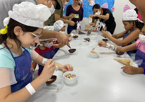 Ação de Páscoa em hospital de Manaus auxilia recuperação de crianças internadas