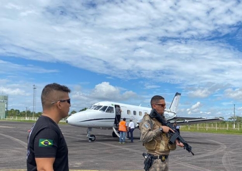 Presos na Operação Êxodo em Eirunepé são transferidos para Manaus