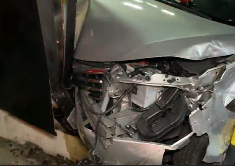 Acidente deixa 3 pessoas feridas em Manaus; homem precisou ser reanimado