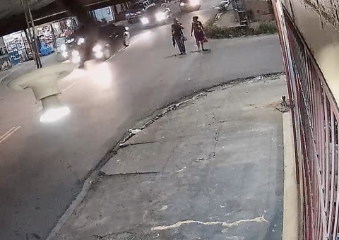 Vídeo chocante mostra mulher sendo atropelada após sair de igreja em Manaus