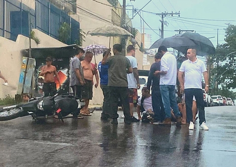 Acidente: Criança é atropelada por motociclista em rua de Manaus