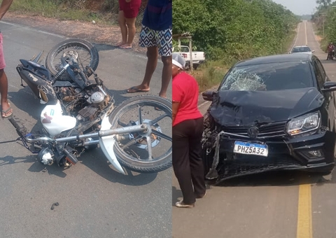 Vídeo: Motociclista morre em grave acidente na estrada de Autazes, no Amazonas