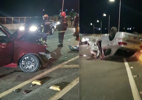 Jovem morre em grave acidente de carro na Ponte Rio Negro