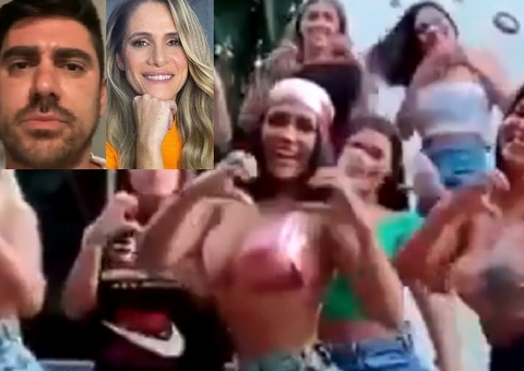 Adnet e Ingrid Guimarães se revoltam com vídeo de ex-BBBs aglomeradas